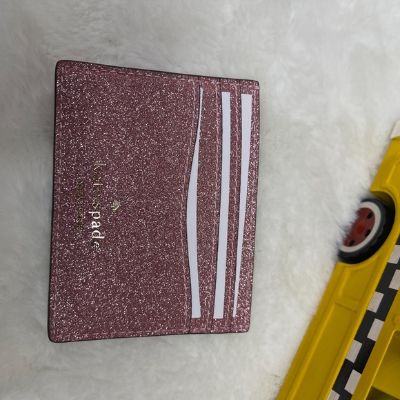 Kate Spade ♠️ Glitter Small Card Holder - Picture 4 of 6